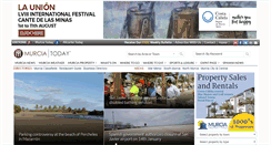 Desktop Screenshot of murciatoday.com